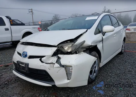 2012 Toyota Prius Three z USA, uszkodzony, nr VIN JTDKN3DU8C1594232